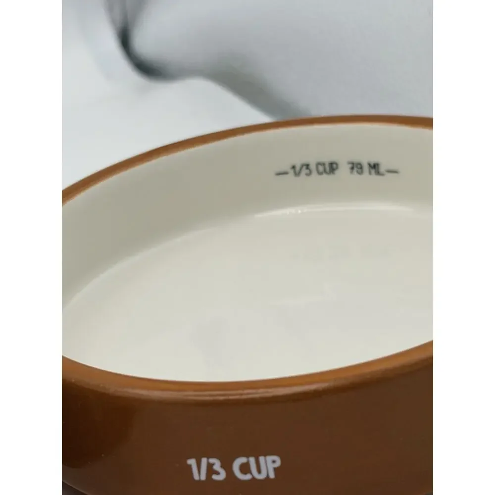 *NEW* Target Bullseye's Christmas 2025 Gingerbread House Ceramic Measuring Cups